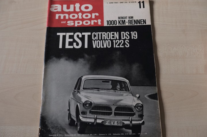 Auto Motor und Sport 11/1963